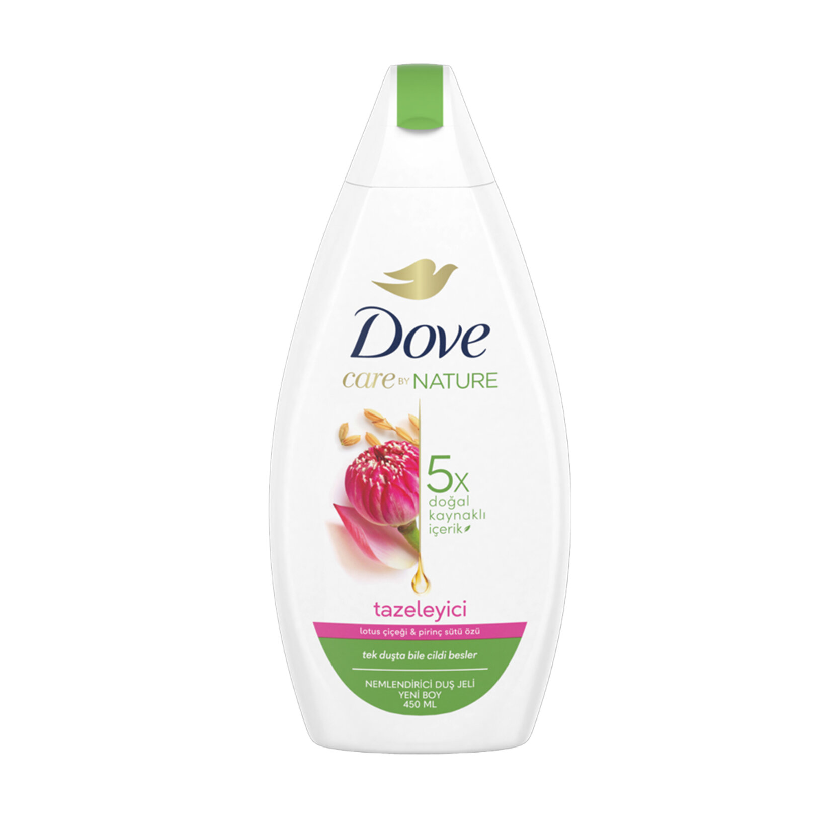 Dove Lotus & Pirinç Duş Jeli 450 Ml
