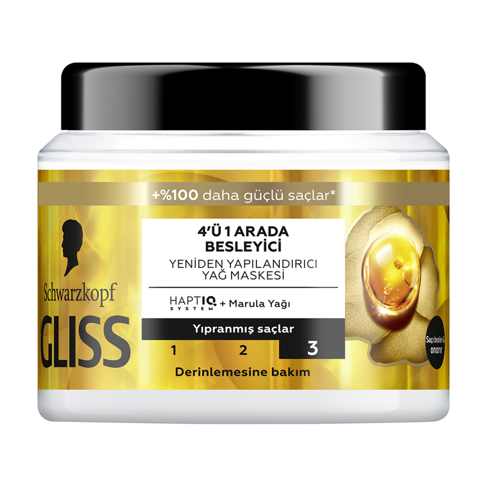 Gliss Nutritive Saç Bakım Maskesi 400Ml