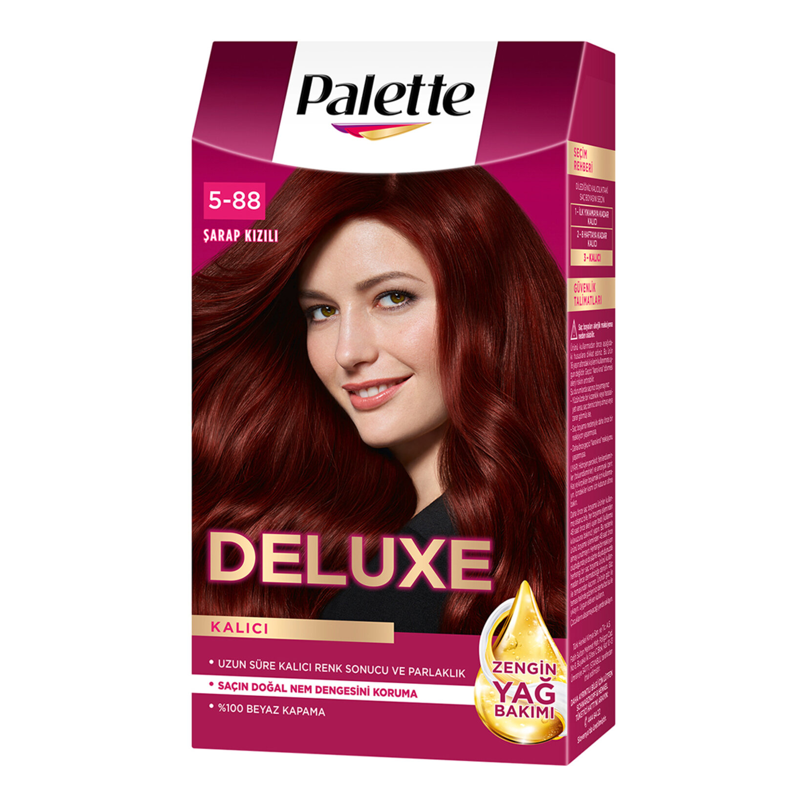 Palette Deluxe Saç Boyası 5-889 Şarap Kızılı 115 Ml