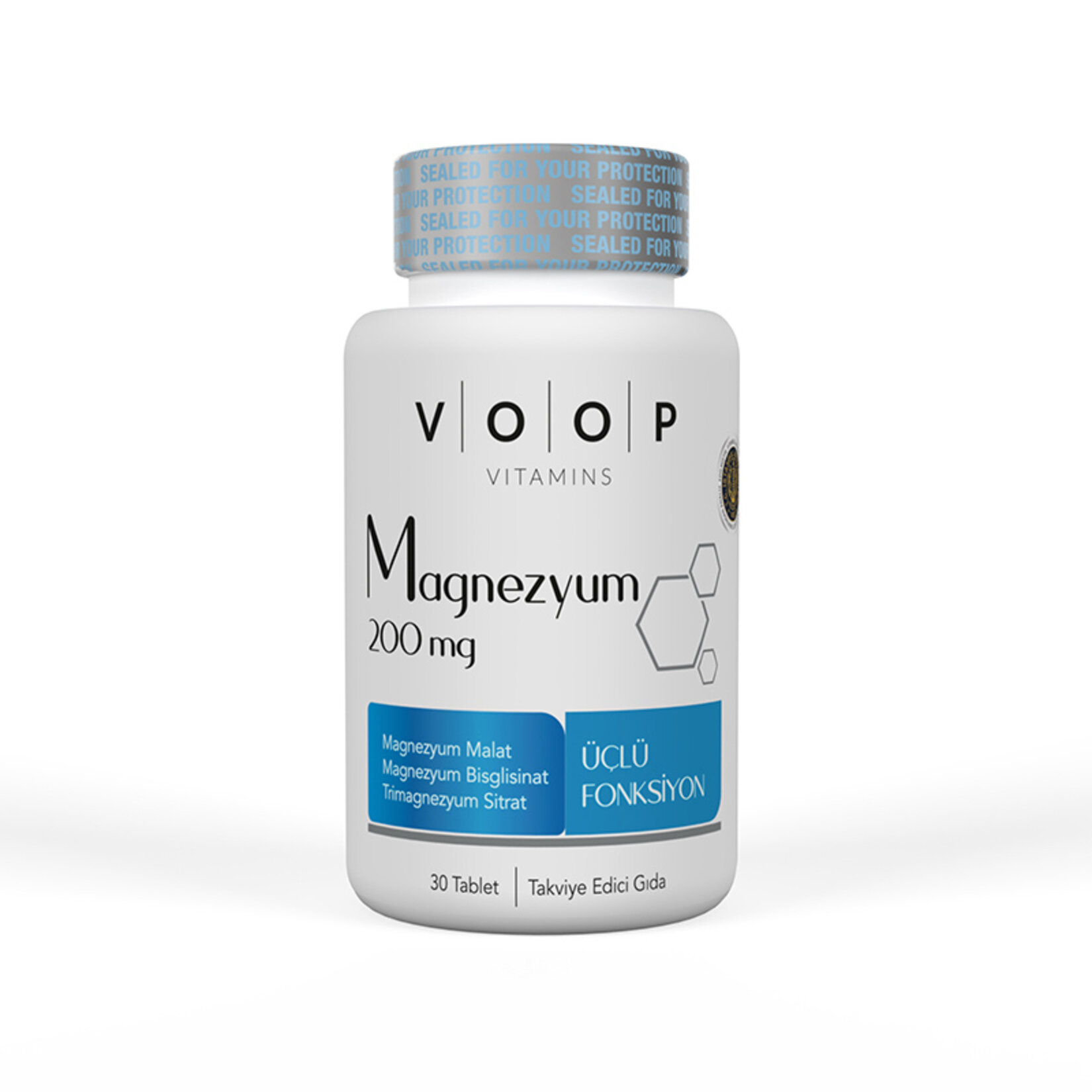 Voop Magnezyum 200 Mg 30 Tablet