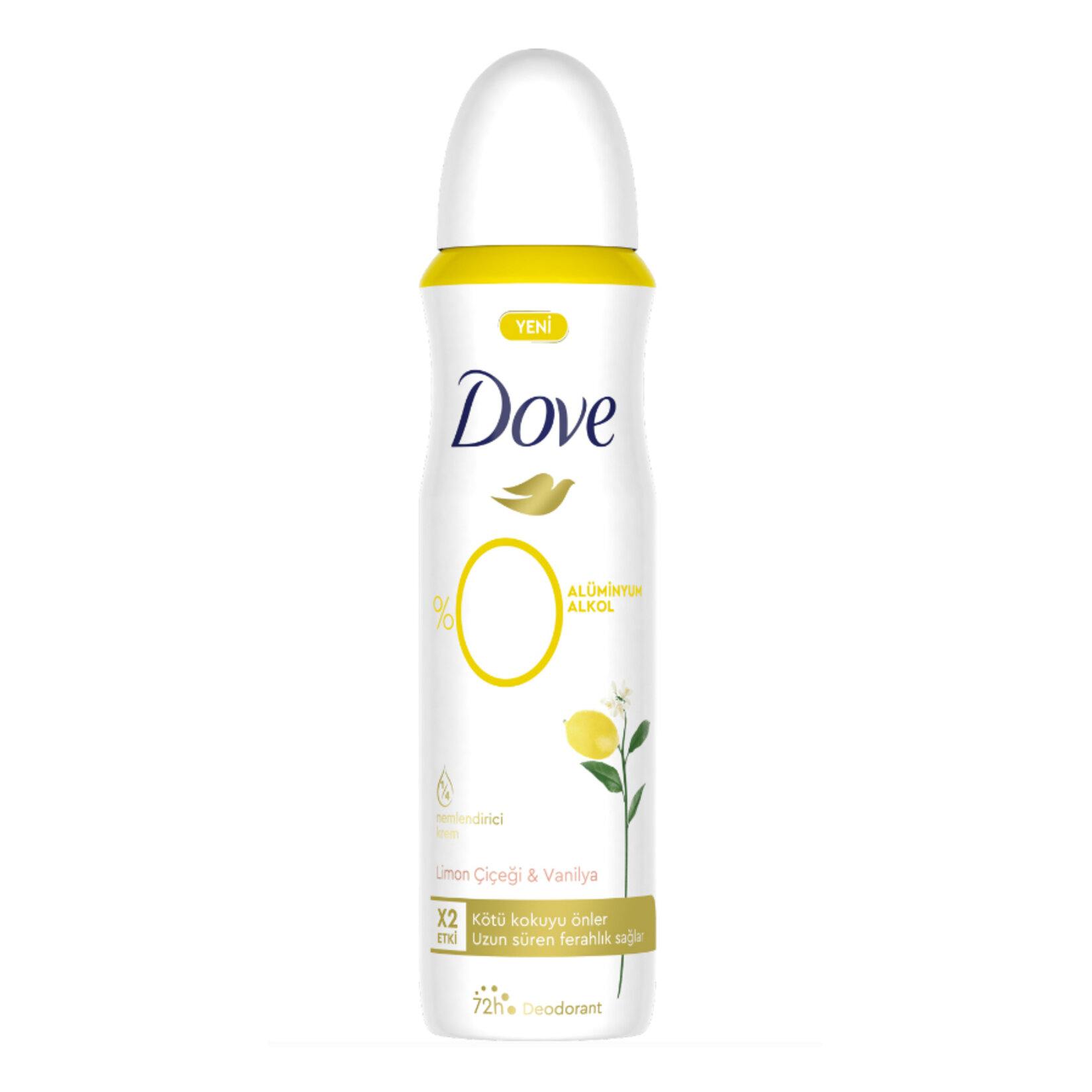 Dove Limon Çiçeği & Vanilya Sprey Deodorant 150 Ml