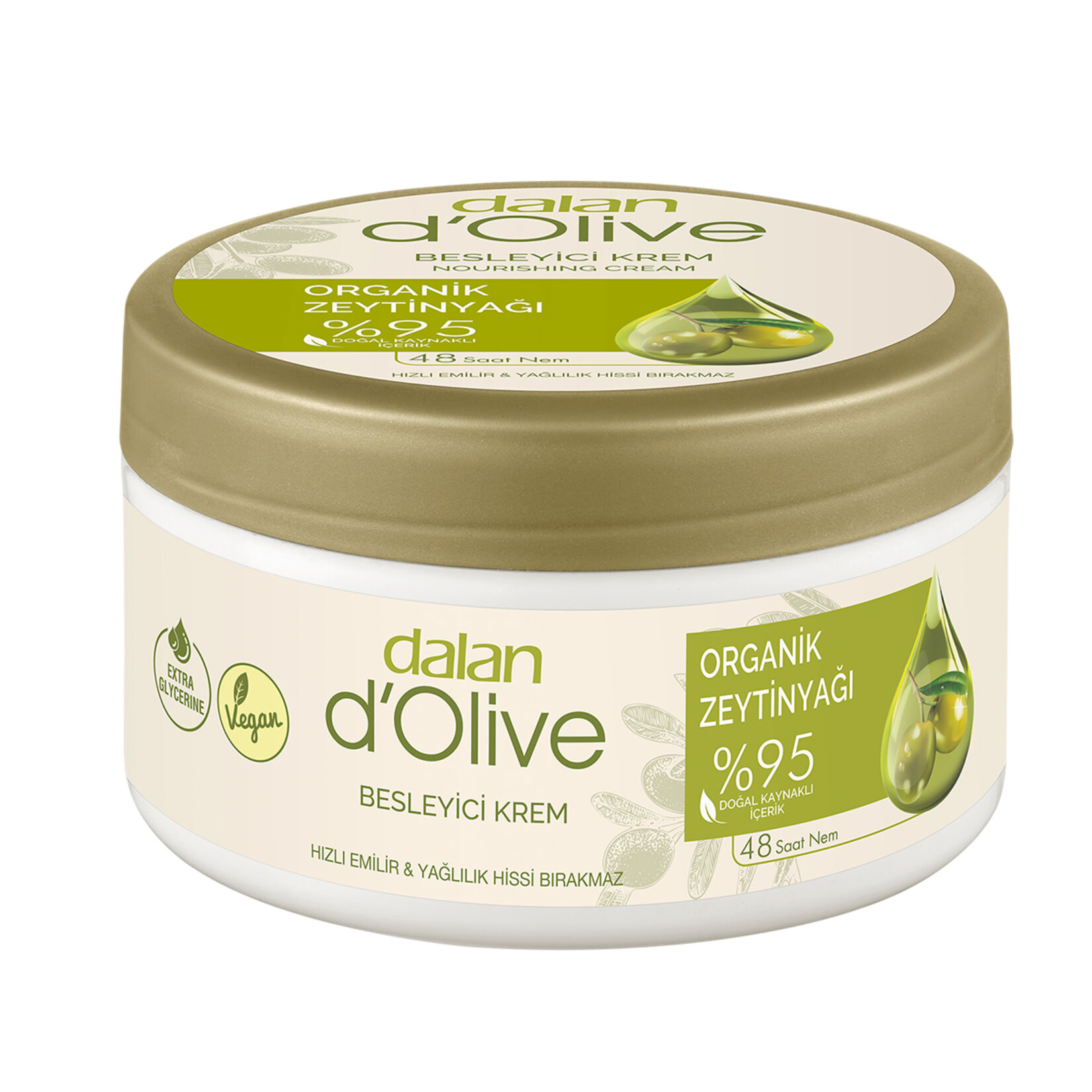 Dalan D'olive Besleyici Kavanoz Krem 250 Ml