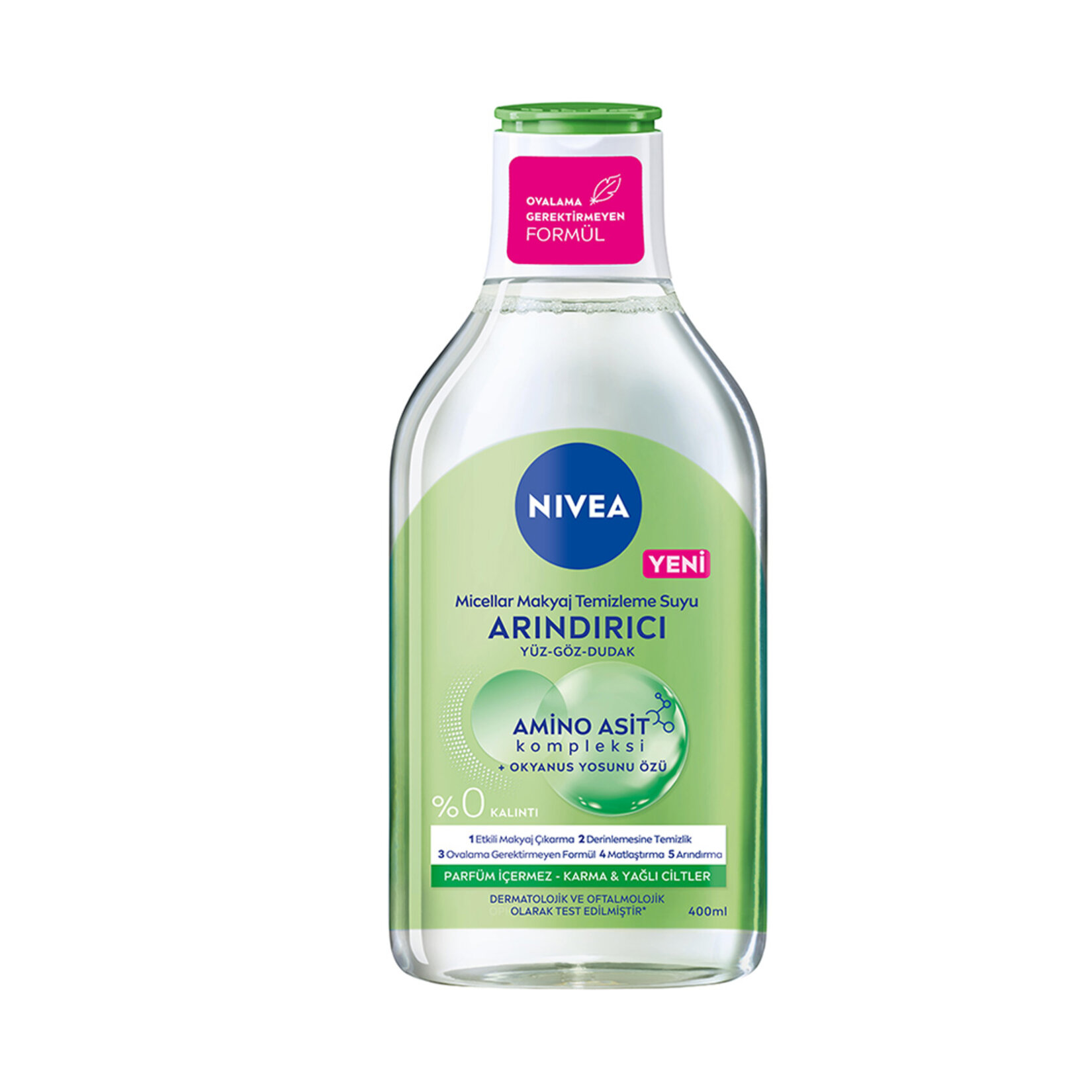 Nivea Micellair Makyaj Temizleme Suyu Karma Cilt 400 Ml