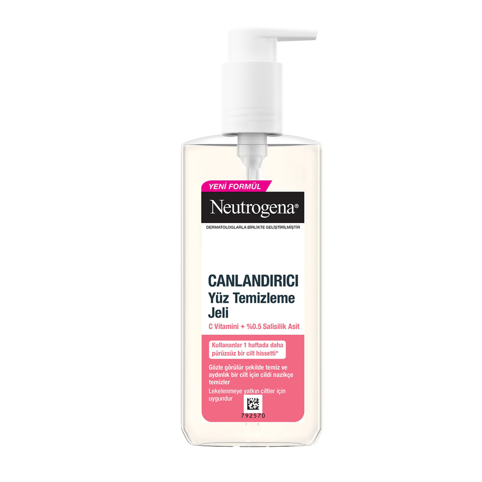 Neutrogena Canlandırıcı Yüz Temizleme Jeli 200 Ml