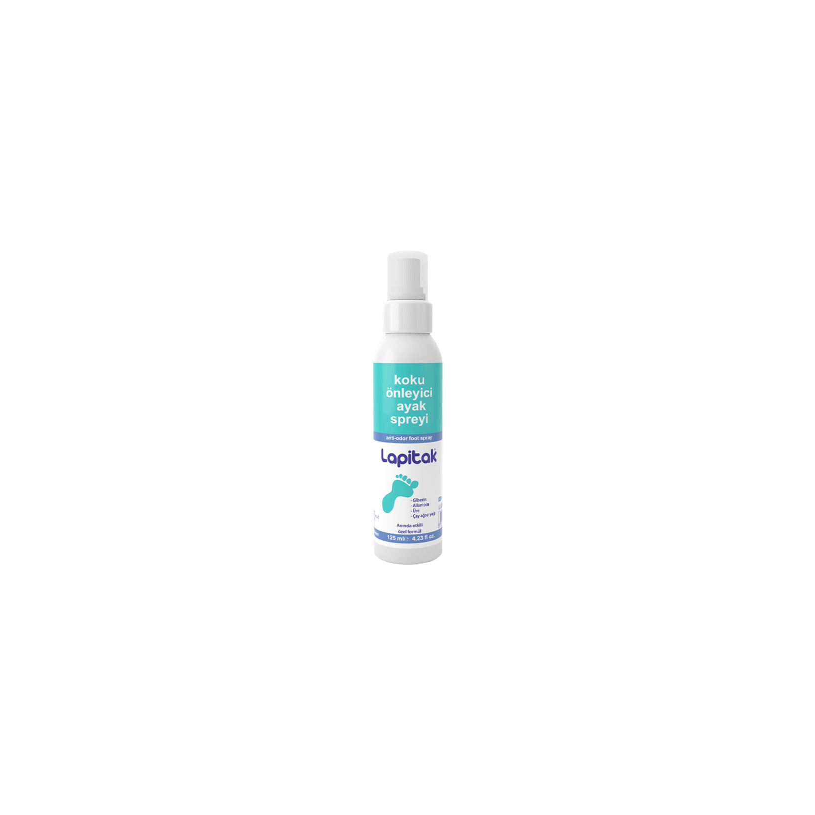 Lapitak Koku Önleyici Ayak Spreyi 125 Ml