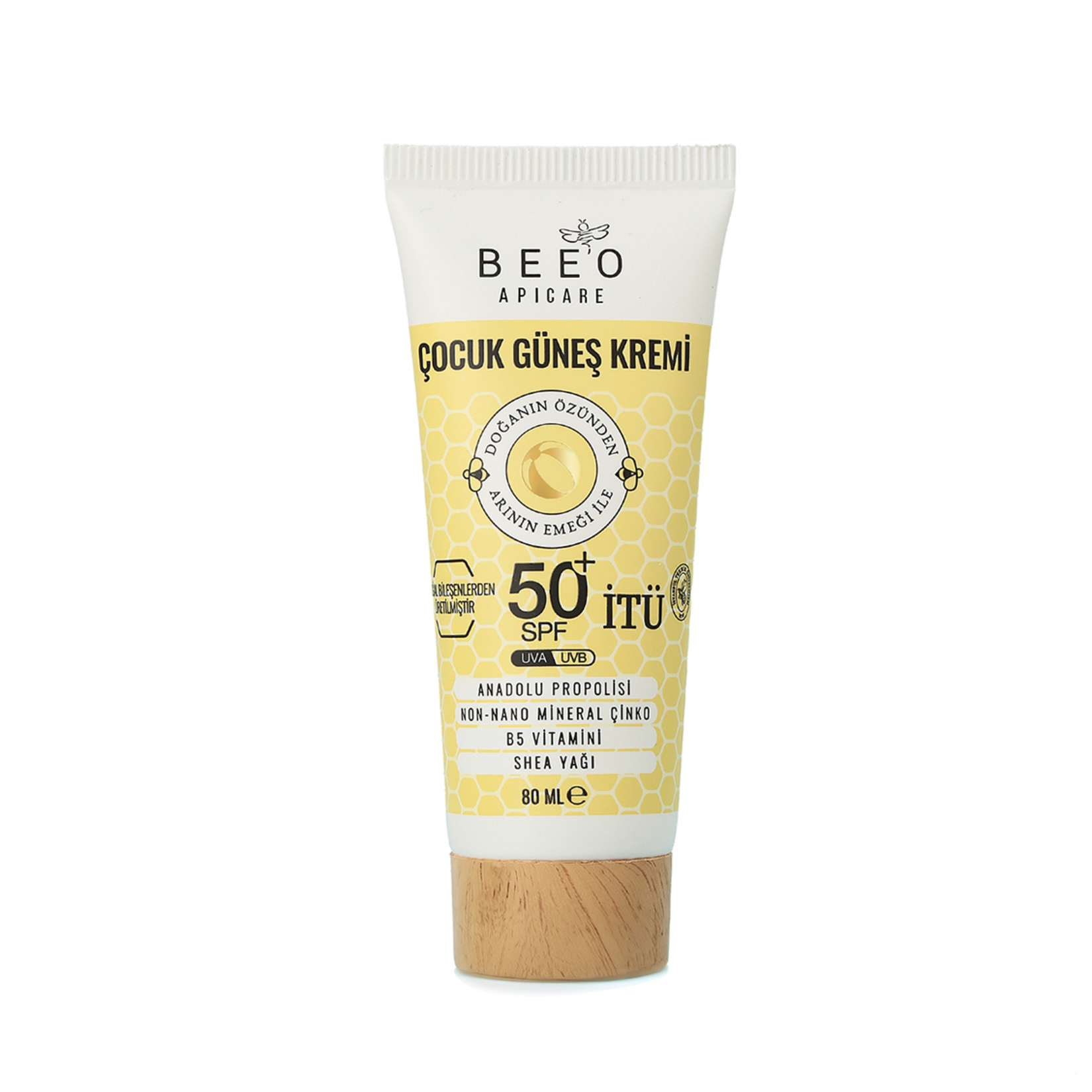 Beeo Apicare Propolisli Çocuklar İçin Güneş Kremi SPF 50 80 ml