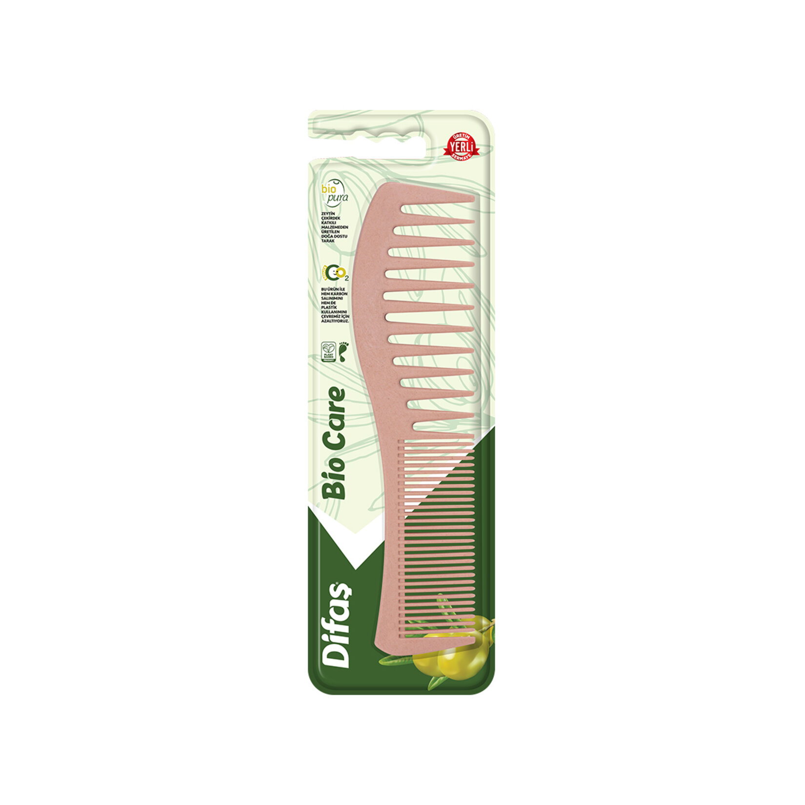Difaş Bio Care Çok Amaçlı Tarak 3042