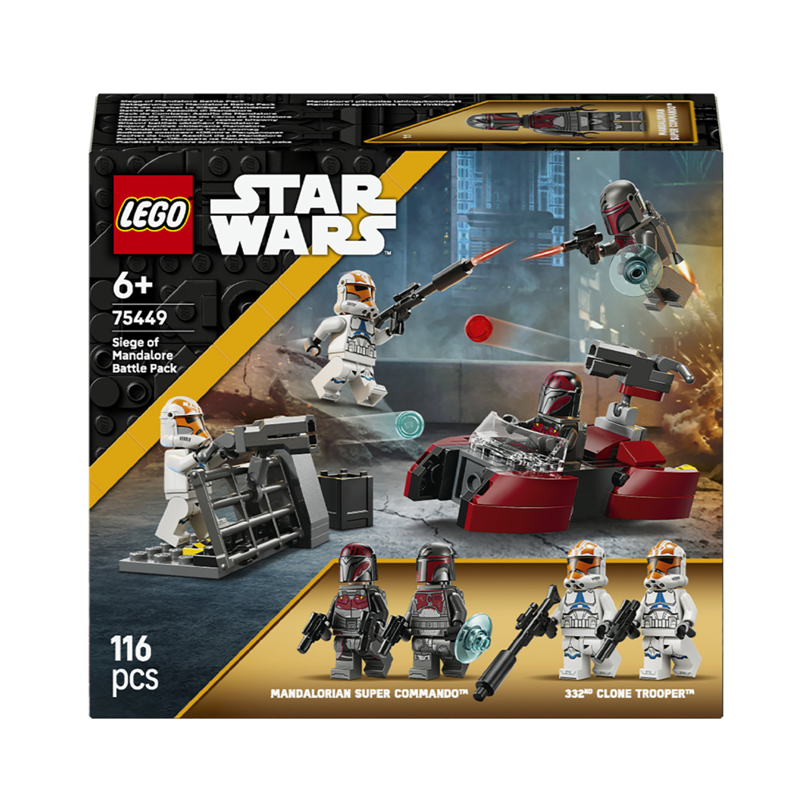 Lego 75449 Star Wars Mandalore Kuşatması Savaş Paket