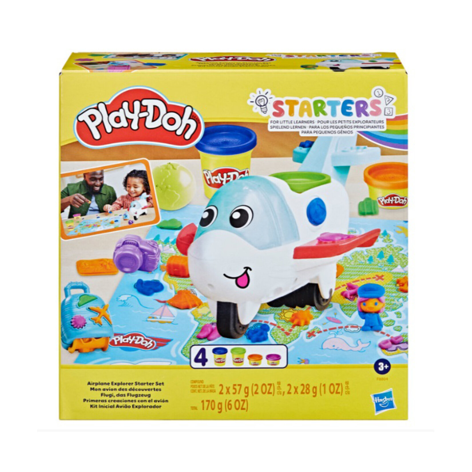 Play-Doh Starters Eğlenceli Uçak Oyun Seti 170 G
