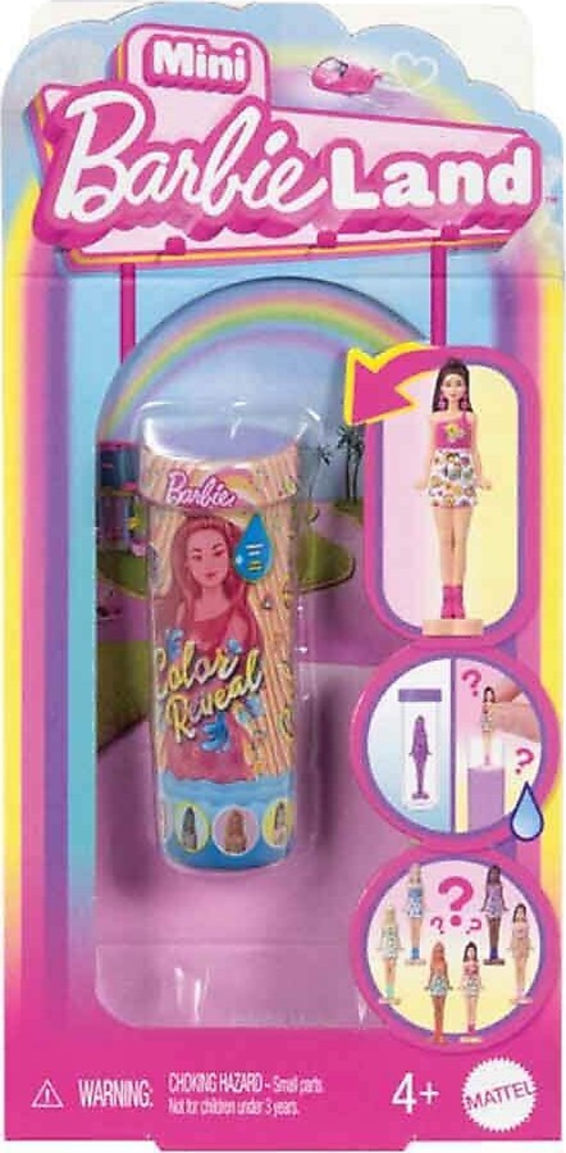 Mattel Mini Barbieland Color Reveal Sürpriz Bebekler