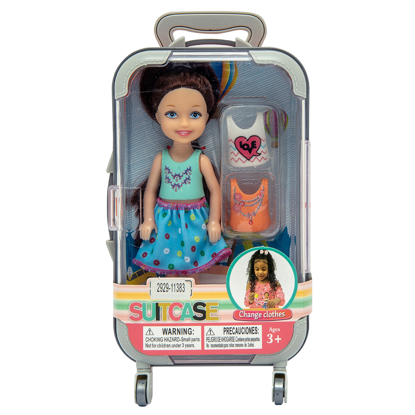 M Toys Bebek Oyun Seti Çantalı 13 Cm (2929-11383)