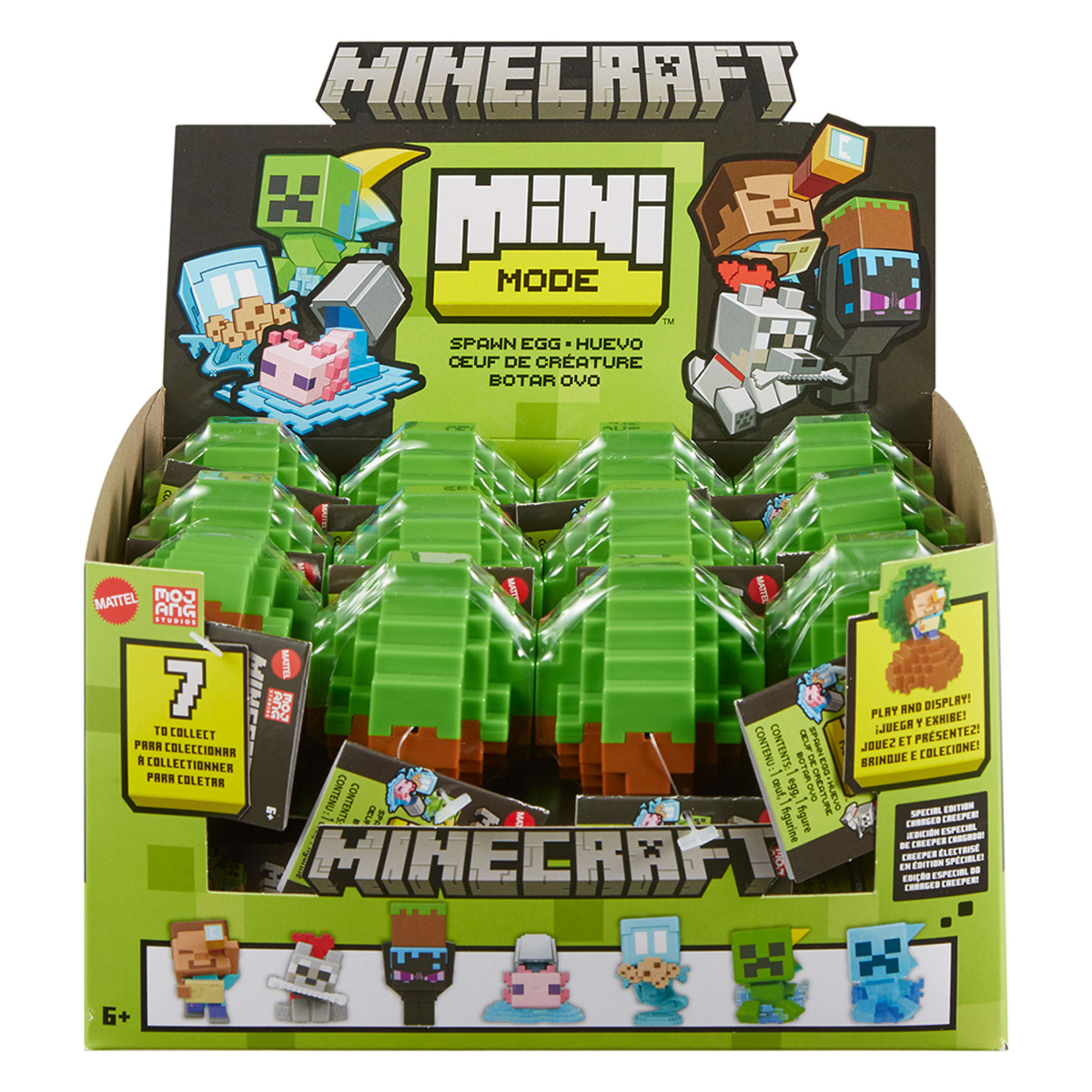 Mattel Minecraft Mini Figürler