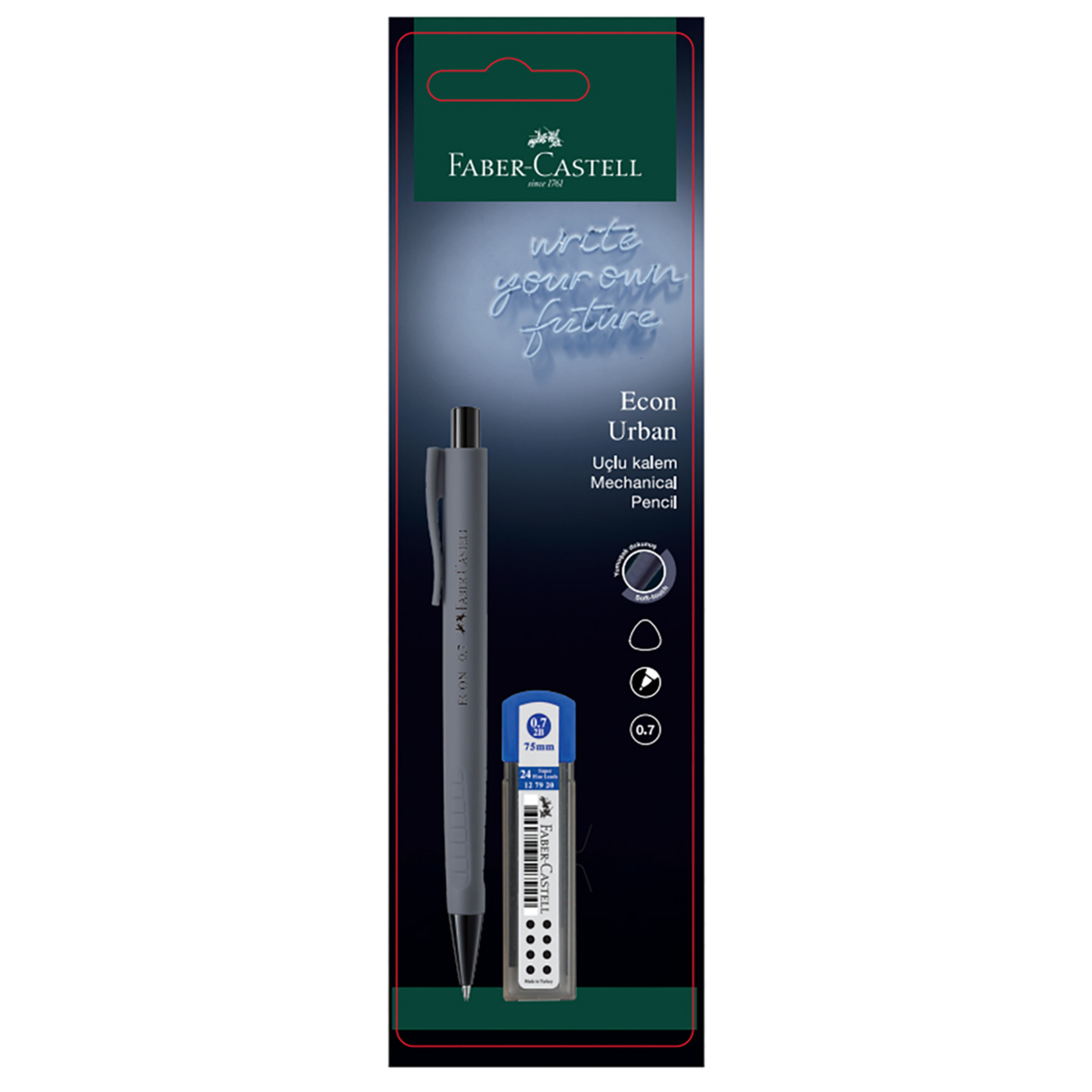 Faber Castell Econ Urban Soft T Ver + Min Set 0.7