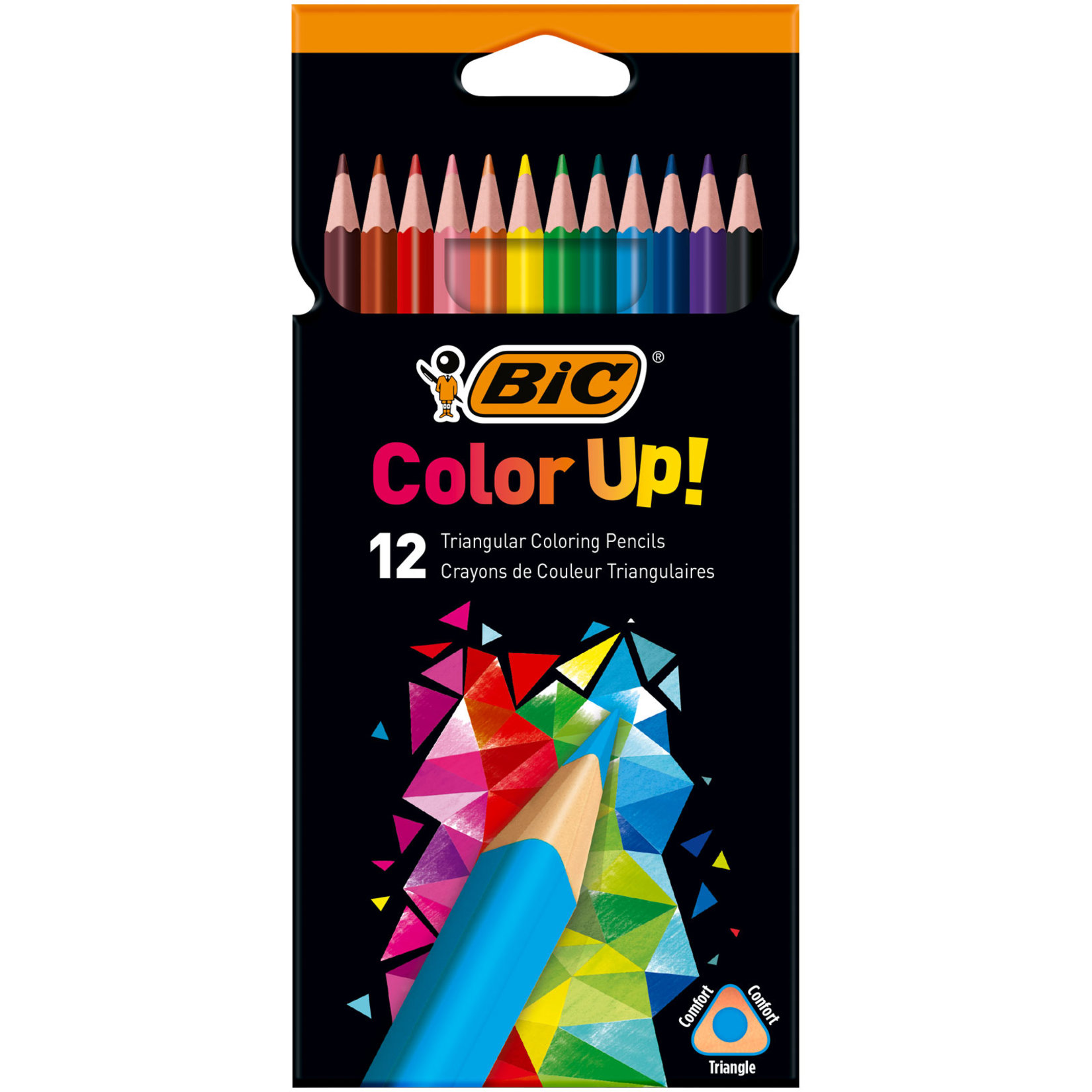 BIC Color Up Kuru Boya Kalemi 12'li Kutu