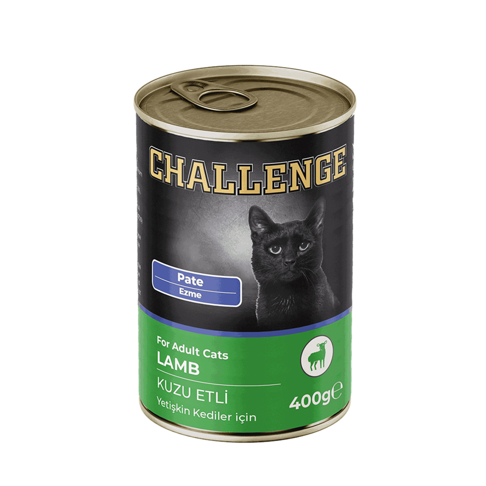 Challenge Pate Kuzu Etli Yetişkin Kedi Konservesi 400 G