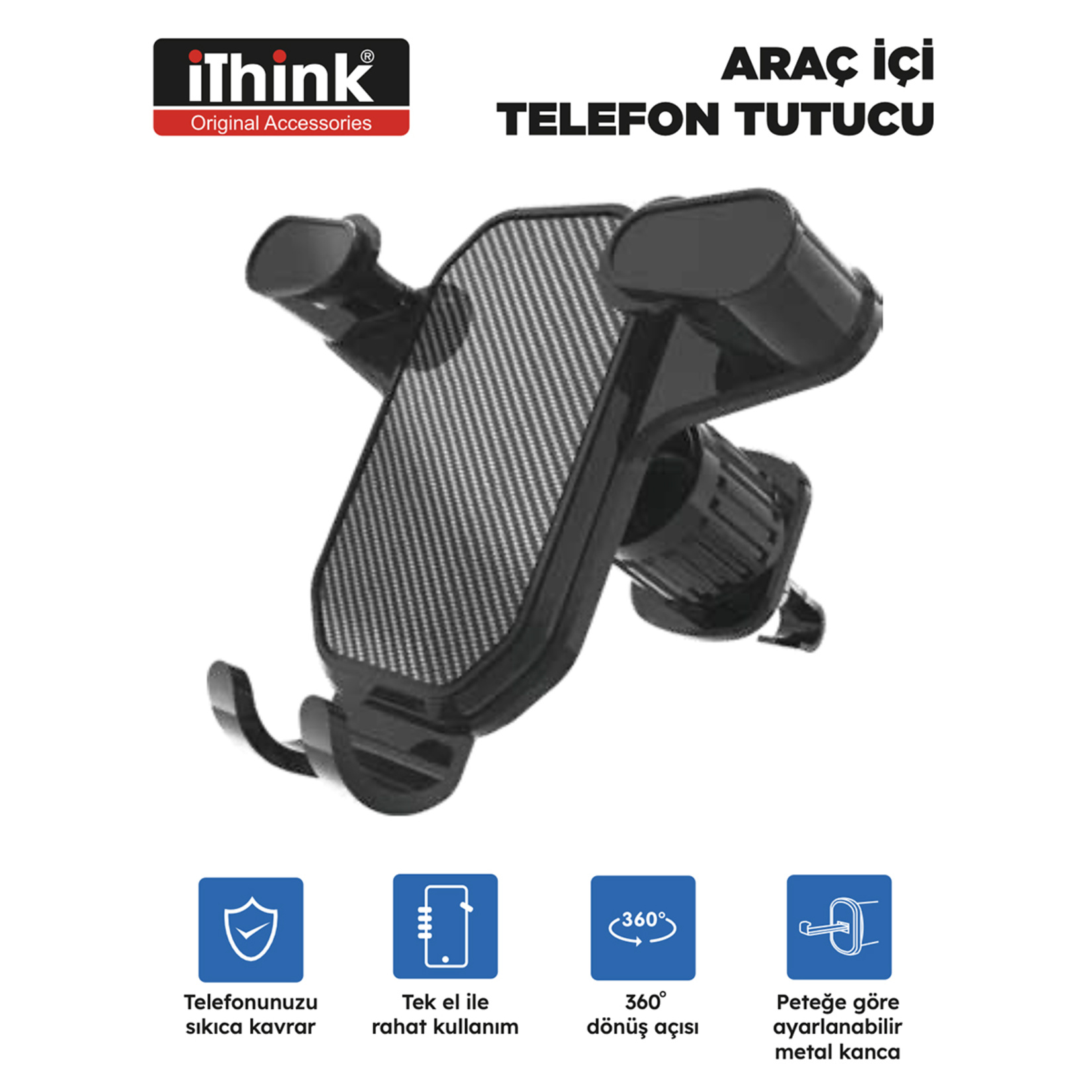I'think Araç İçi Petek İçin Telefon Tutucu CH-1055