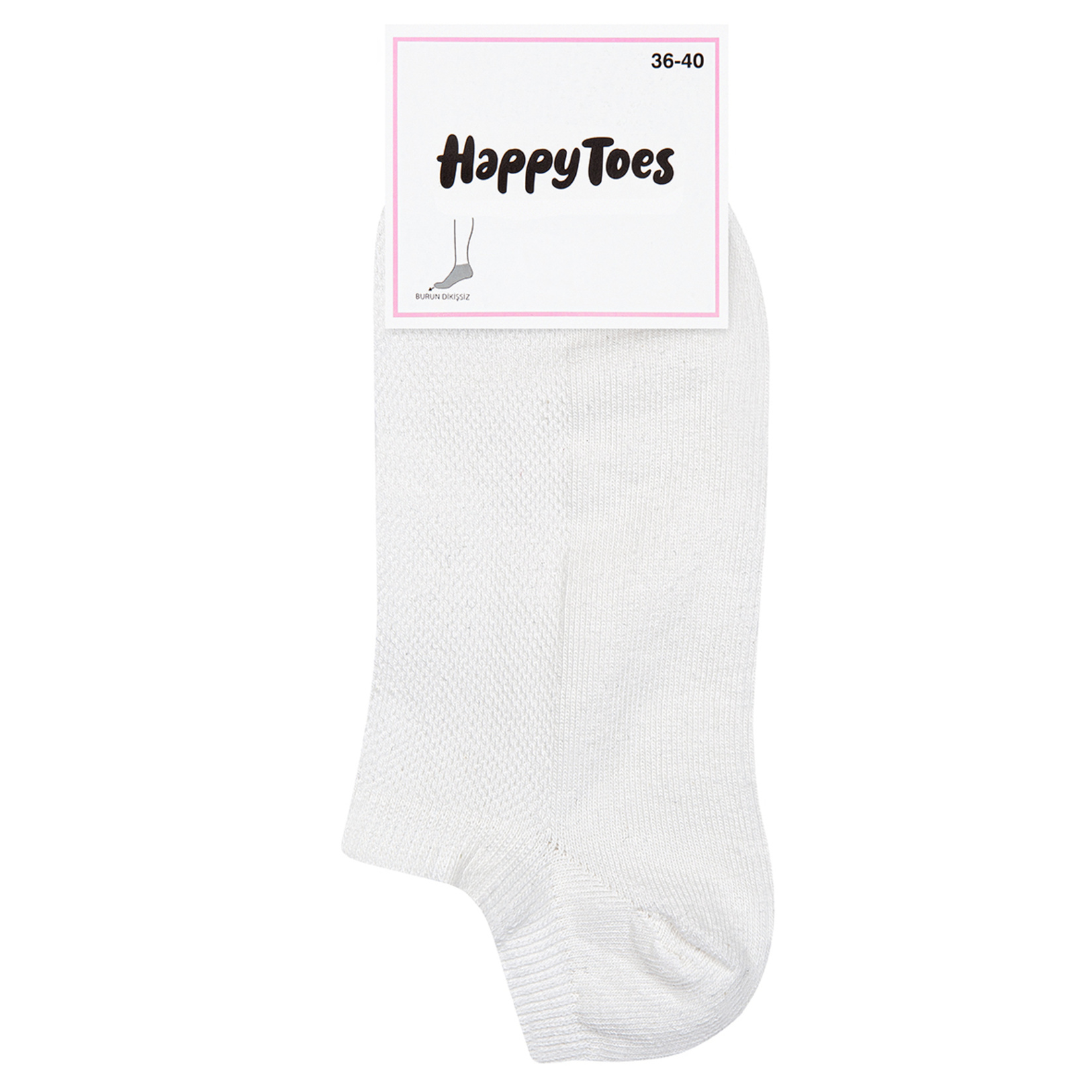 Happy Toes Pikeli Kadın Patik Çorap 36-40
