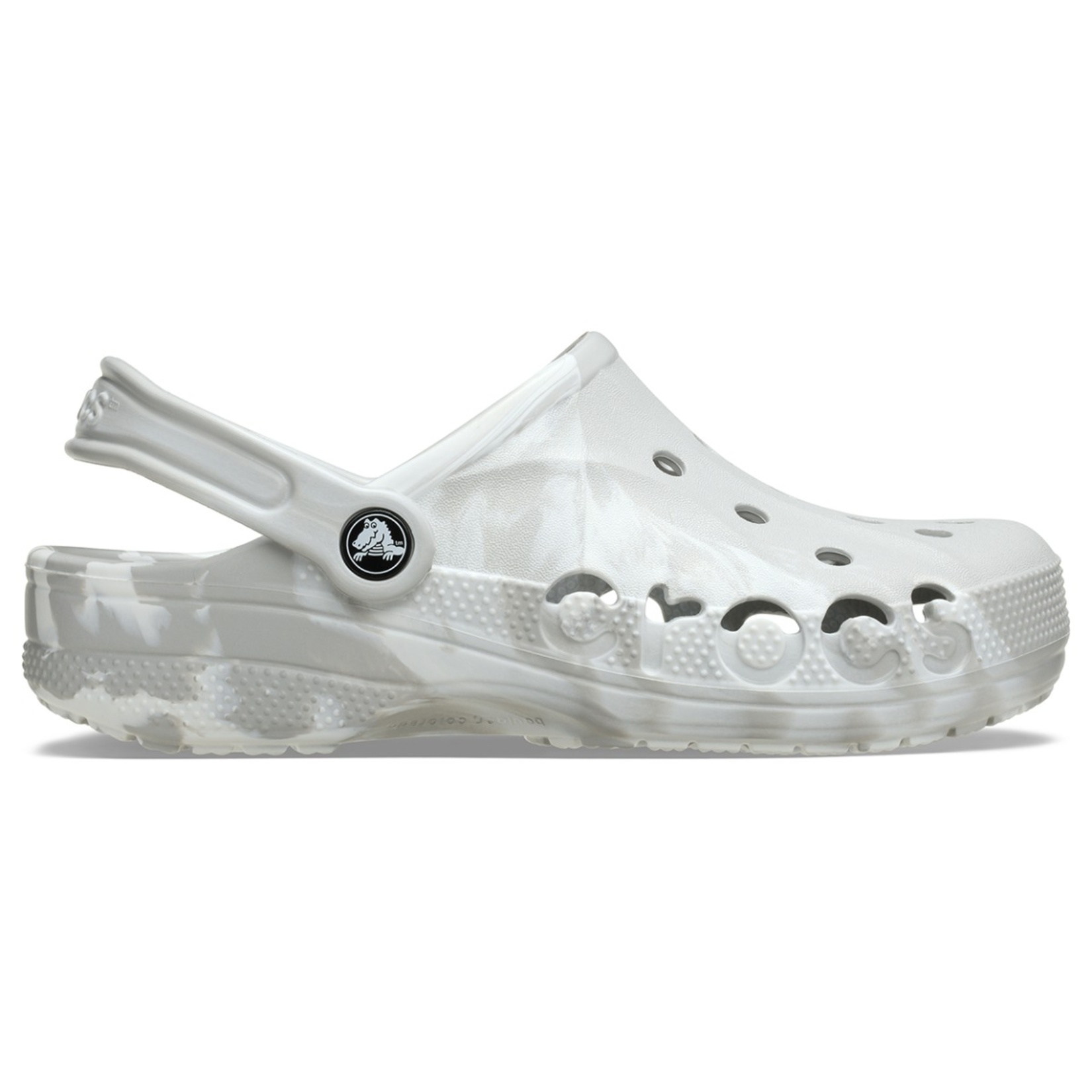 Crocs Baya Marbled Clog Erkek Terlik Gri Multi 41-47