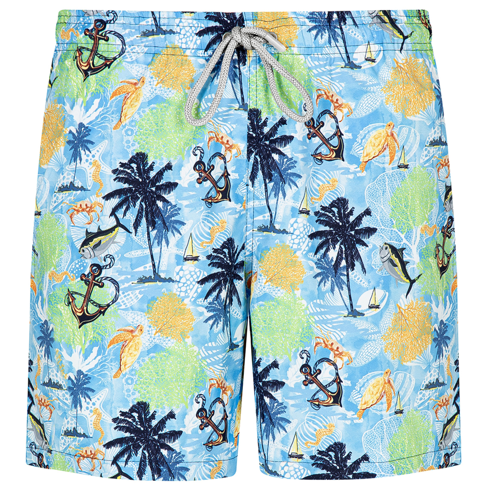 La Playa Erkek Desenli Deniz Şortu M - XL