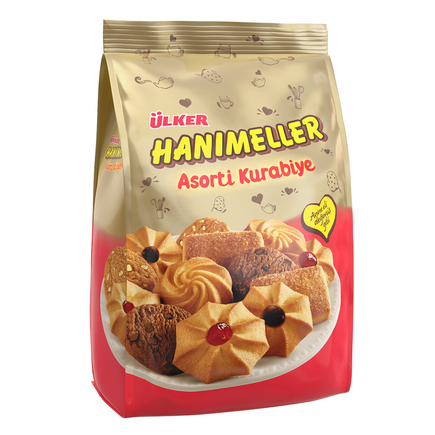 Ülker Hanımeller Asorti Karışık Tatlı Kurabiye 150 G