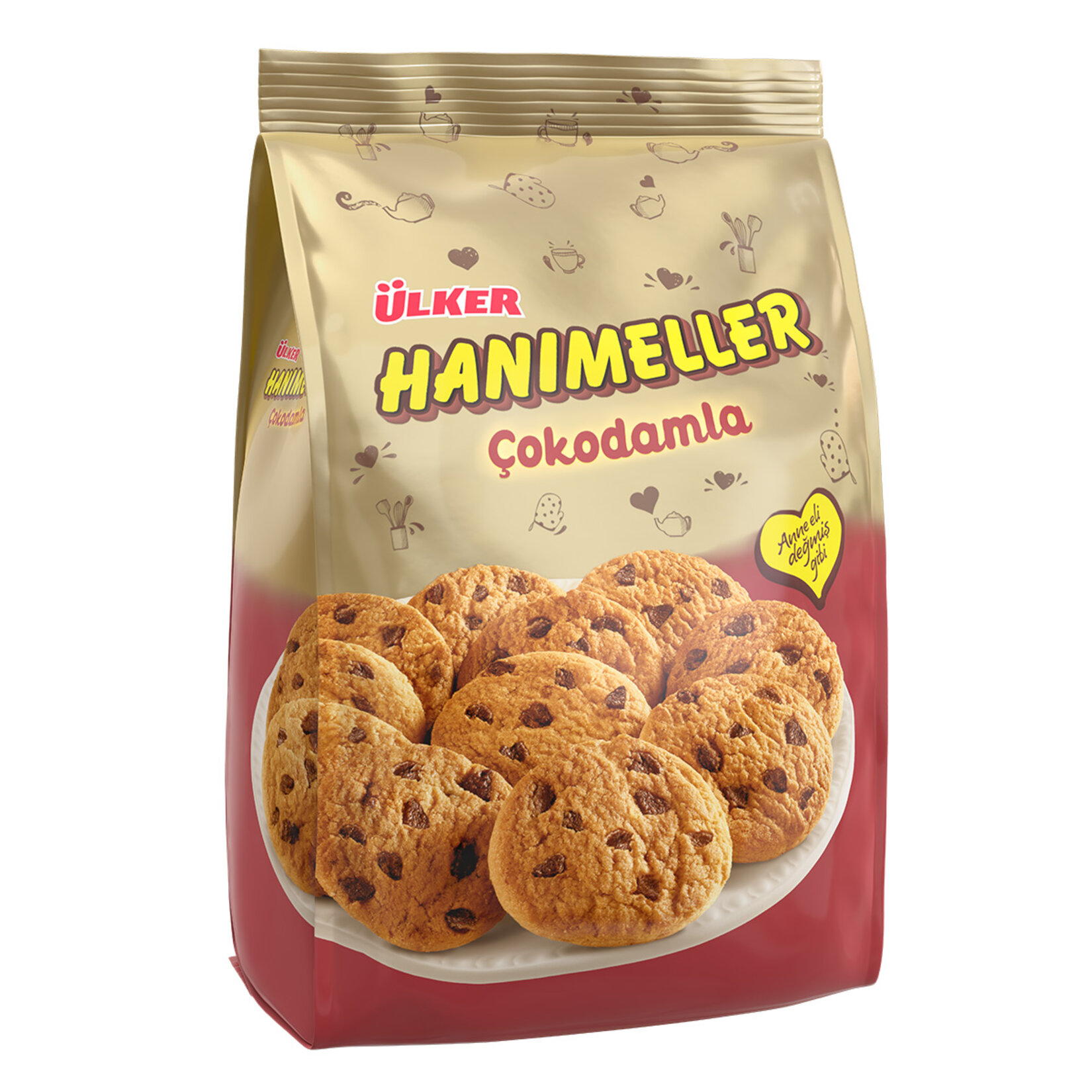 Ülker Hanımeller Çokodamla Kakaolu Damla Bisküvi 150 G