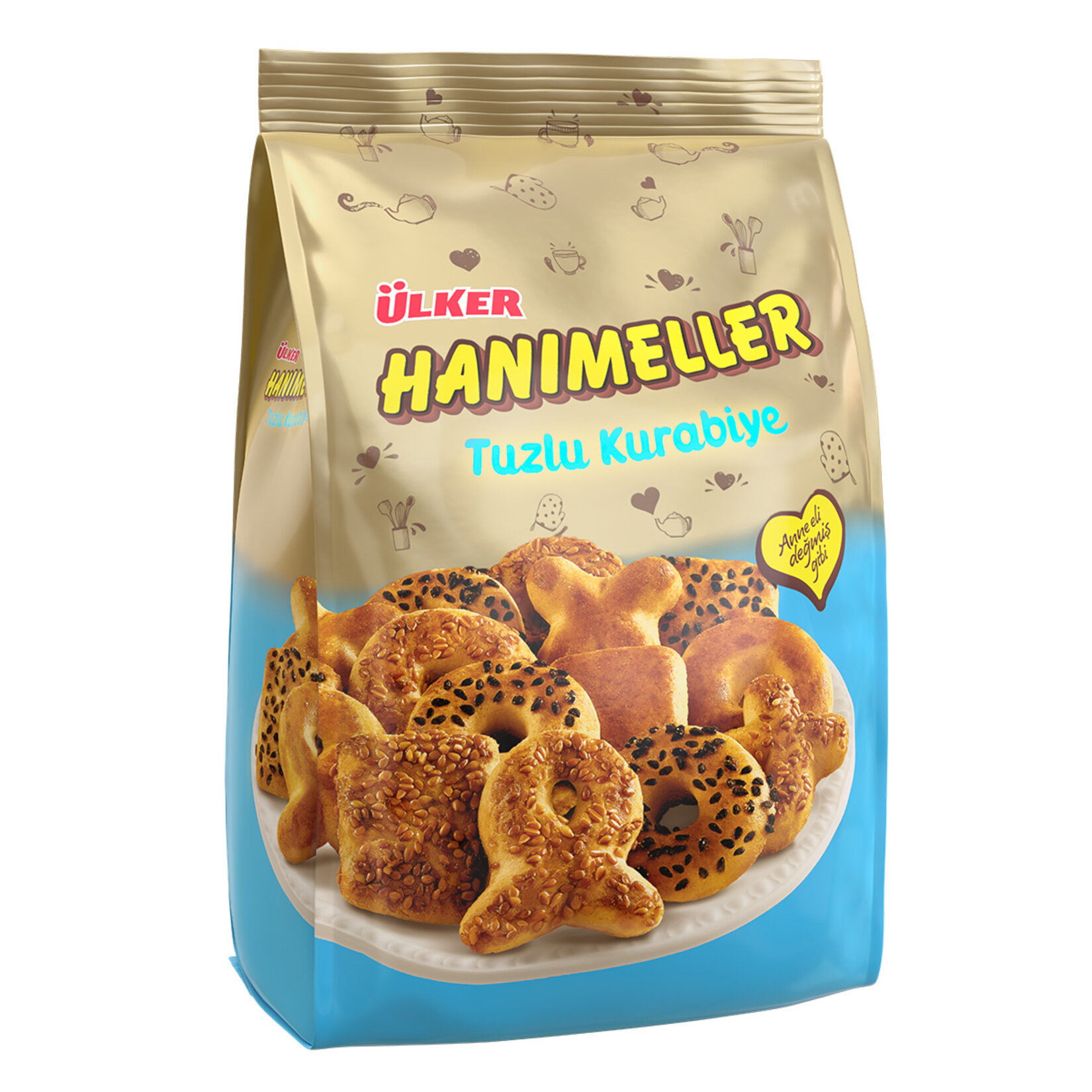 Ülker Hanımeller Karışık Tuzlu Kurabiye 150 G