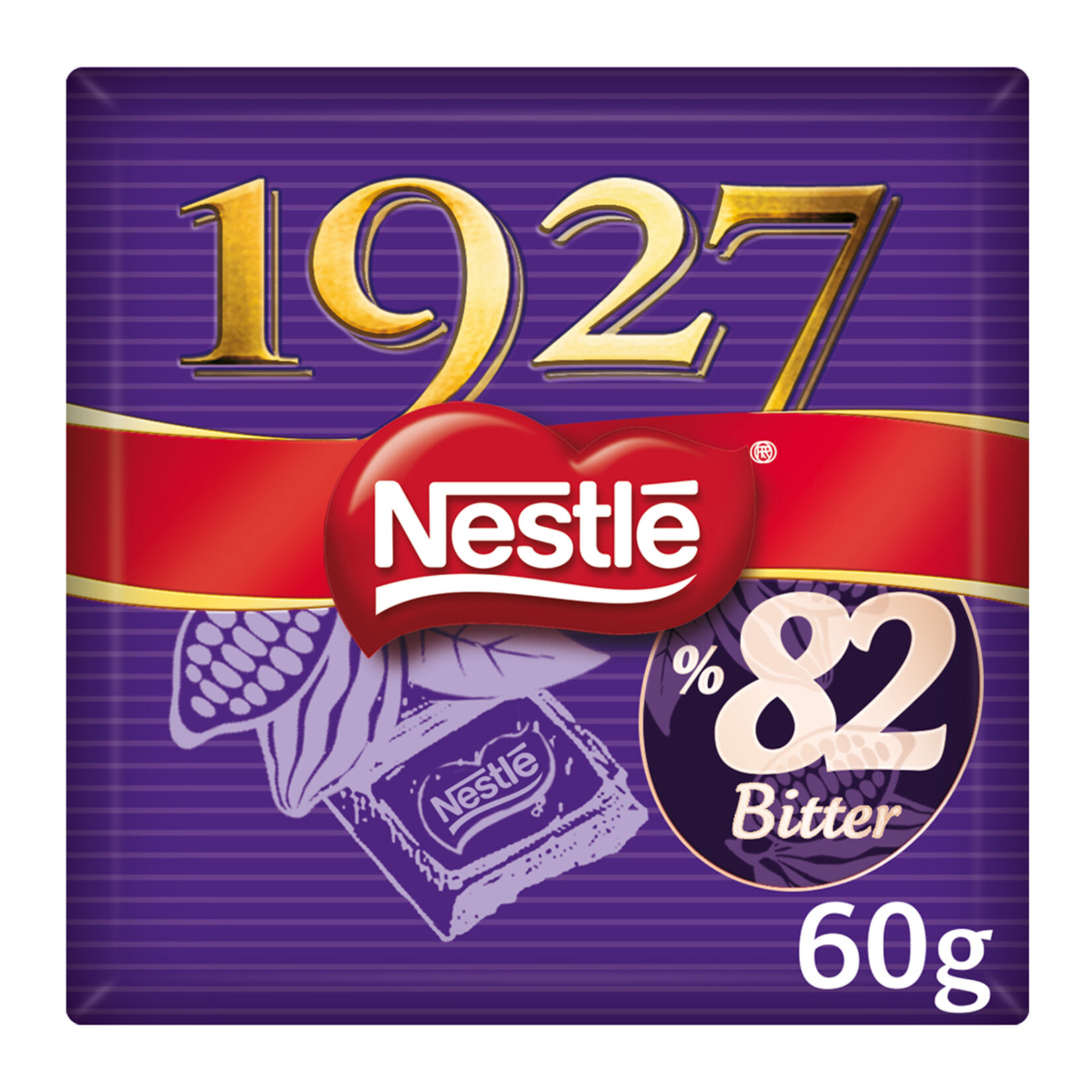 Nestle 1927 %82 Bitter Kare Çikolata 60 G