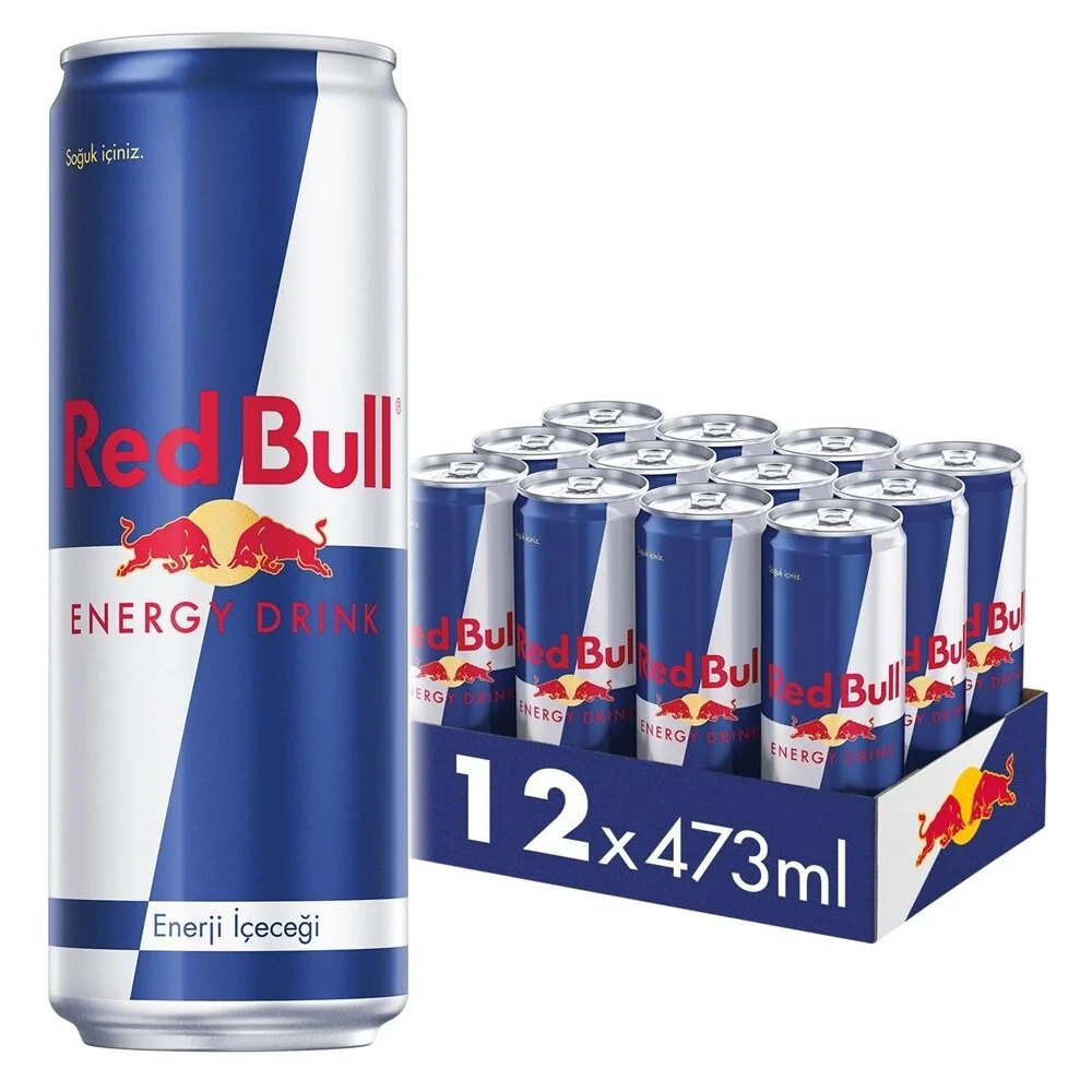 Red Bull Enerji İçeceği 473 ml 12'li