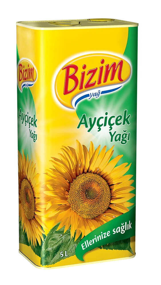 Ülker Bizim Ayçiçek Yağı Teneke 5 L