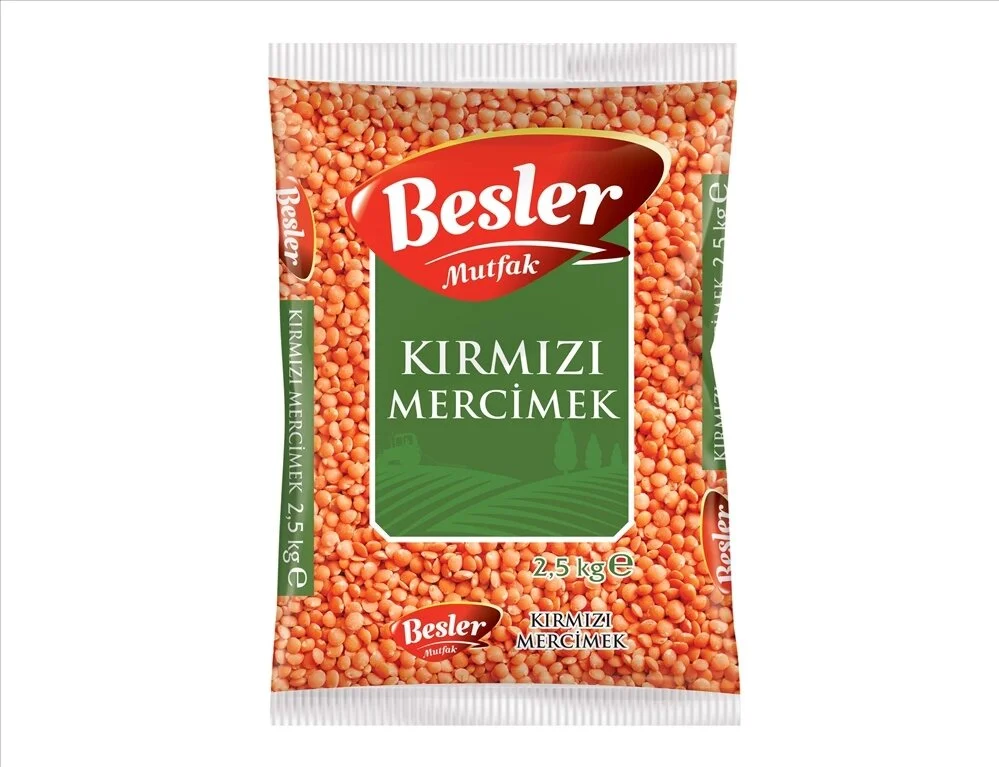 Besler Mutfak Kırmızı Mercimek 2,5 kg