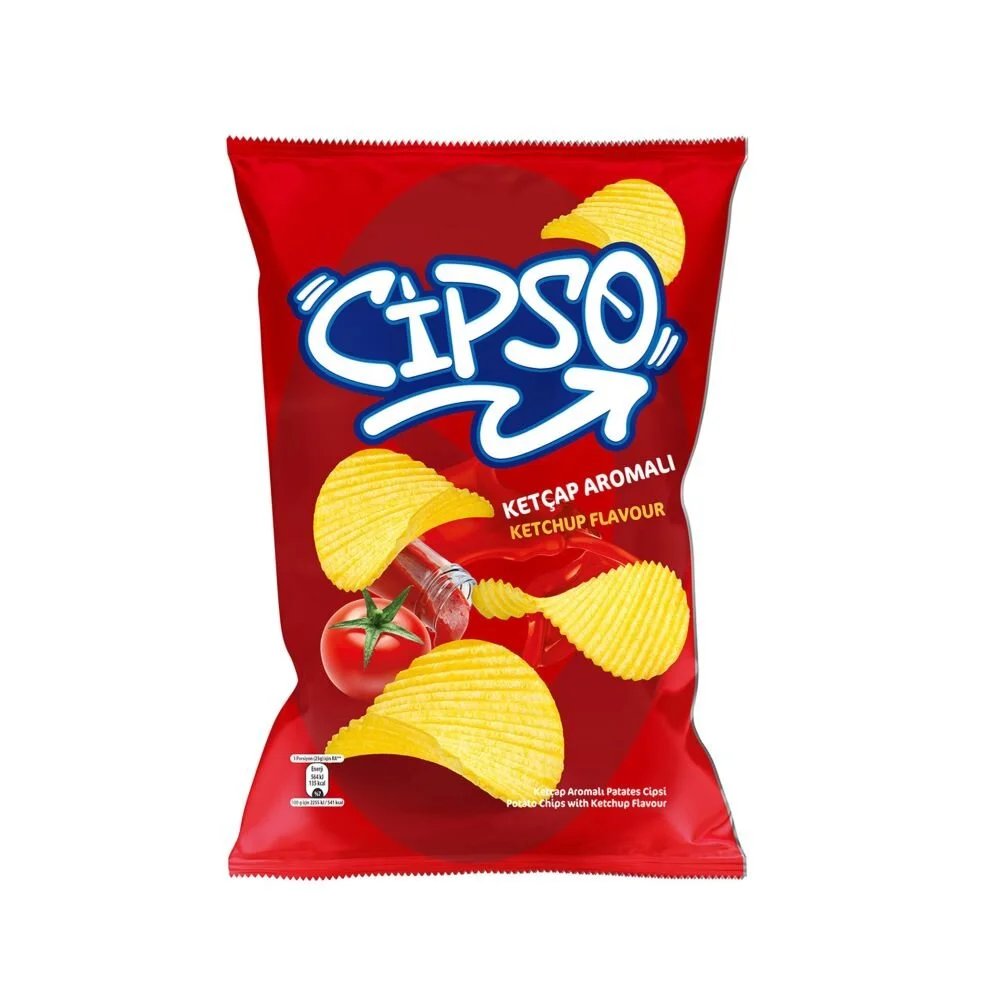 CipsoTırtıklı Ketçap Parti Boy 160 g