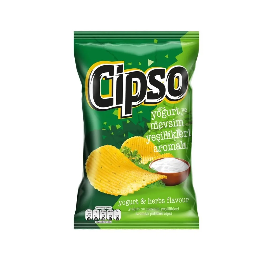 Cipso Tırtıklı Yoğurt Süper Boy 125 G