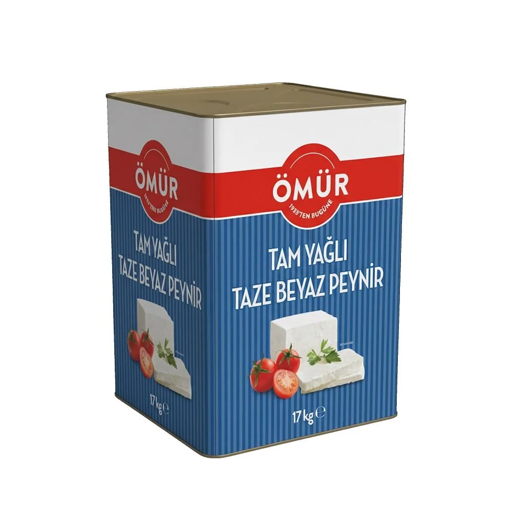 Ömür Taze Beyaz Peynir Tam Yağlı 17 Kg
