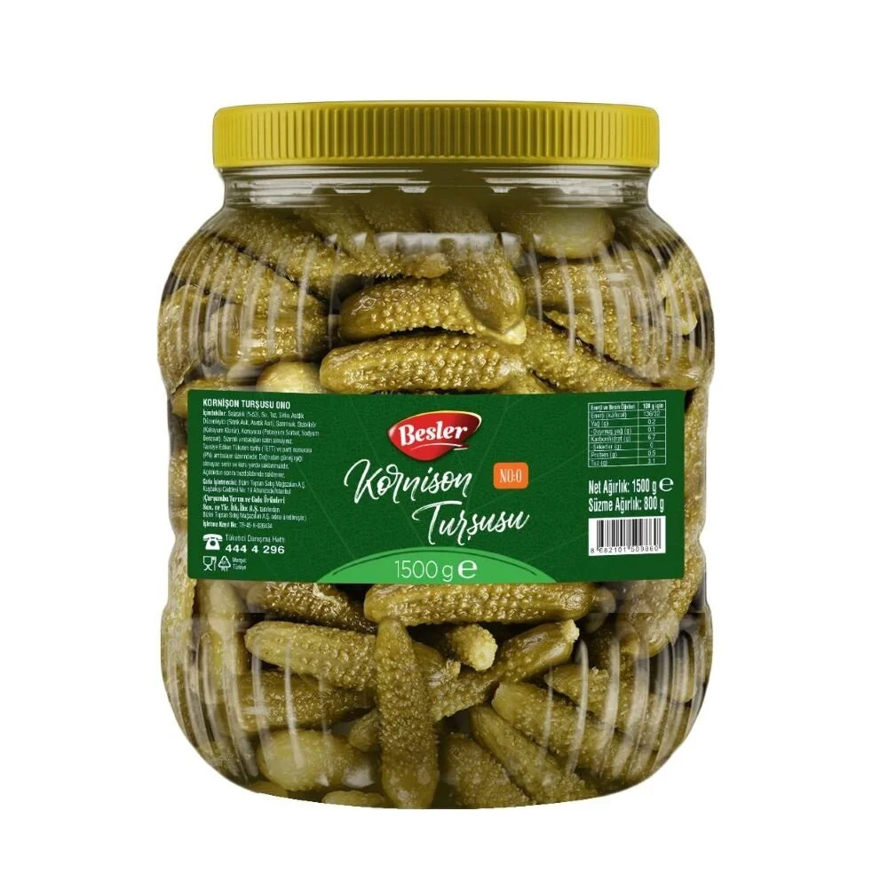 Besler No-0 Kornişon Turşusu 1500 g
