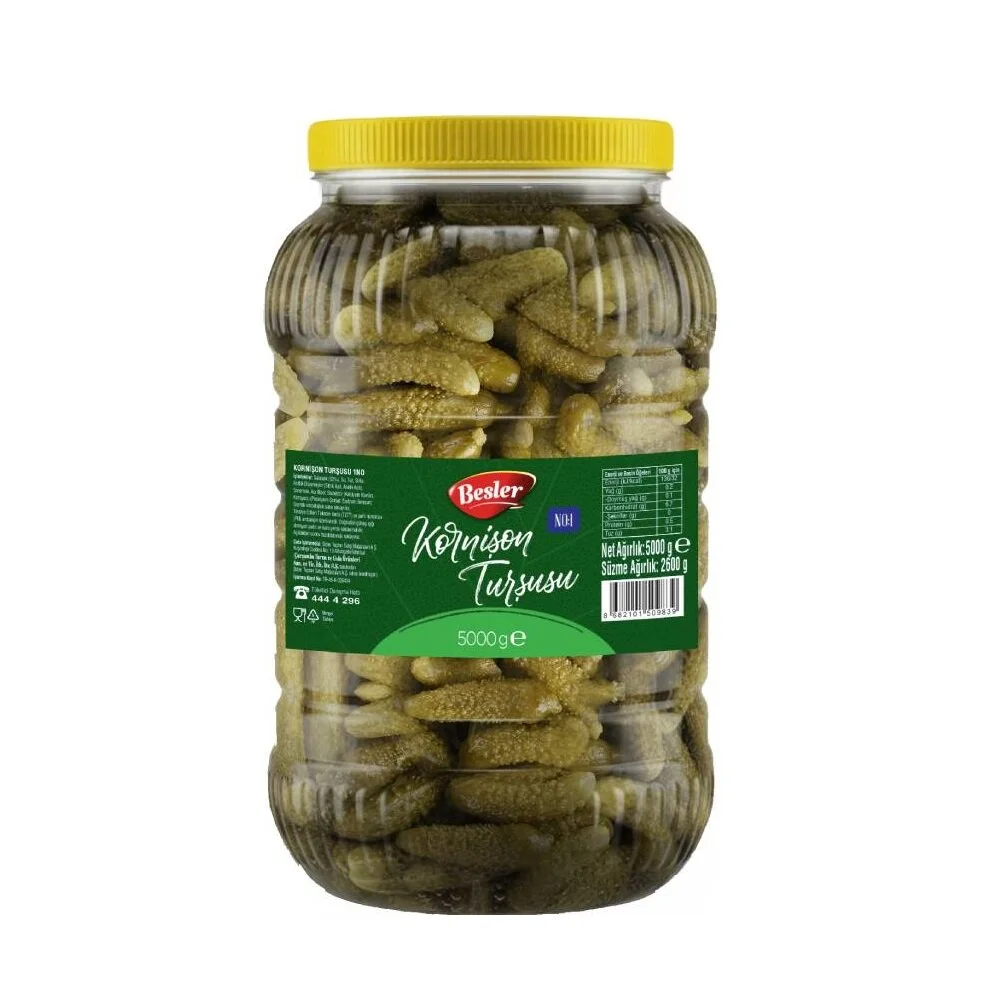 Besler N0-1 Kornişon Turşu 5 Kg