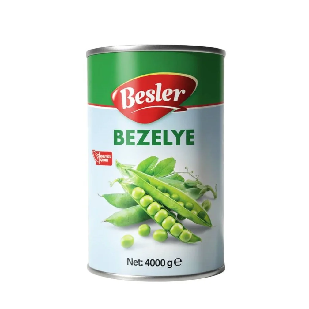 Besler Bezelye Konservesi 4000 g