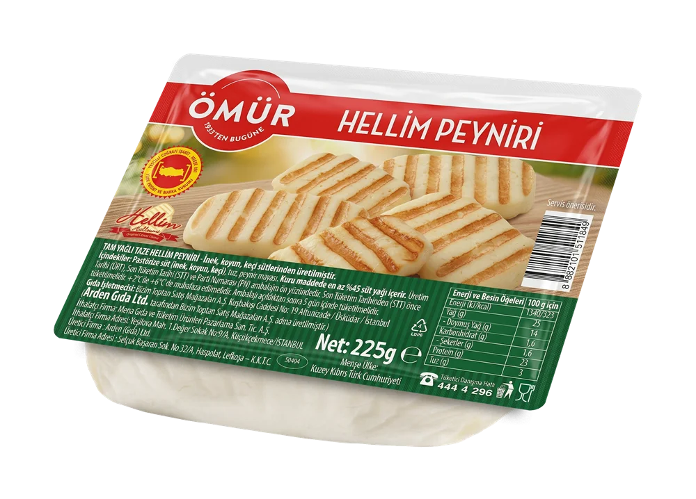 Ömür Hellim Peynir 225 G