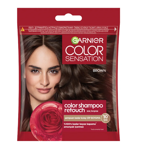 Garnier Color Shampoo Retouch Dip Boyası Kahve