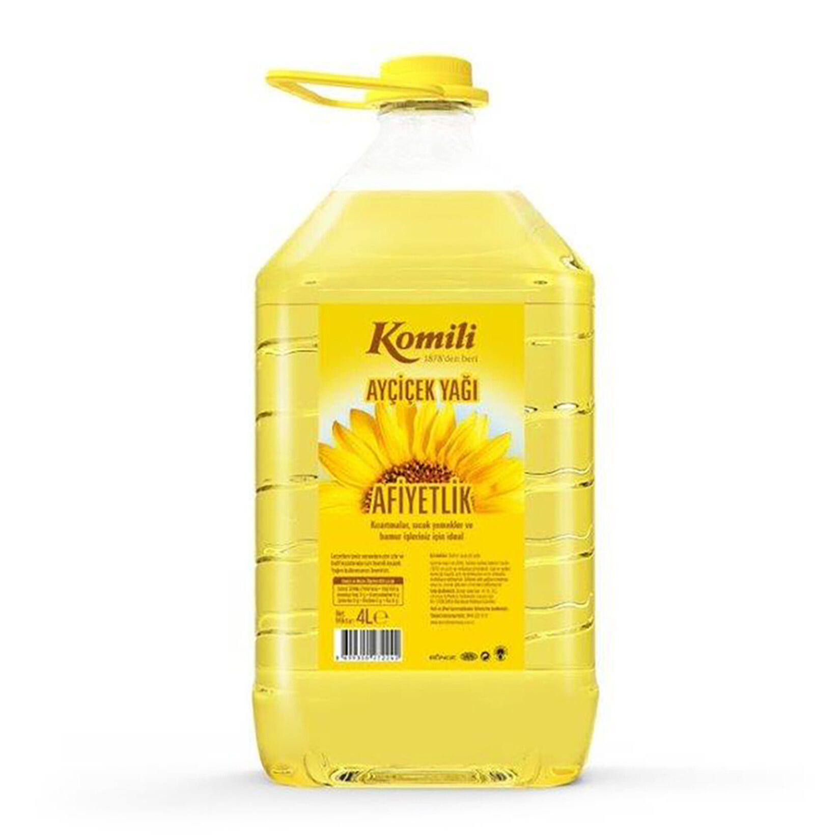 Komili Ayçiçek Yağı Pet 4 lt.