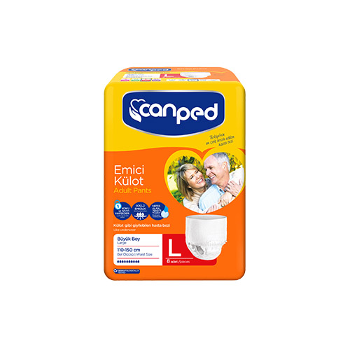 Canped Emici Kilot Büyük Boy 8 Adet