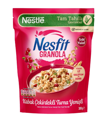 Nestle G.Nesfit Kabak Turna Yemişli Granola 300 Gr