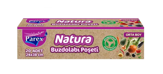 Parex Natura 20 Li Buzdolabı Poşeti