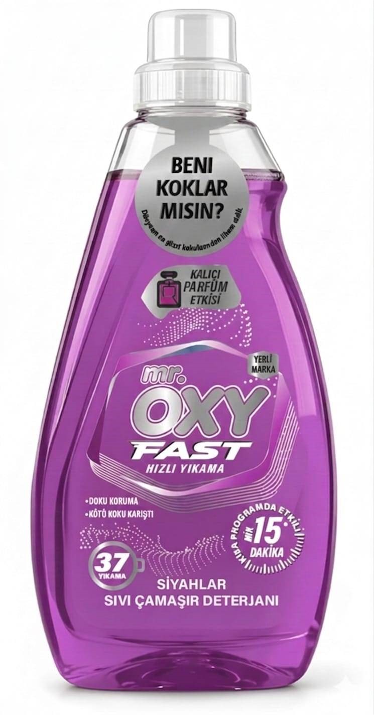 Mr Oxy Hızlı Yıkama Sıvı Çam Det Siyahlar 1480 Ml