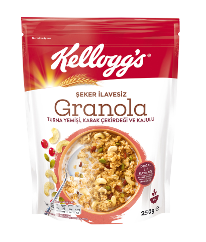Kellogg s Granola Turna Ye Kabak Çek Kajulu 250 Gr