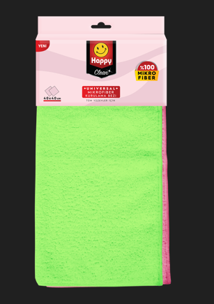 Happy Clean Unv.M.Fıber 2 lı Kurulama Bezı