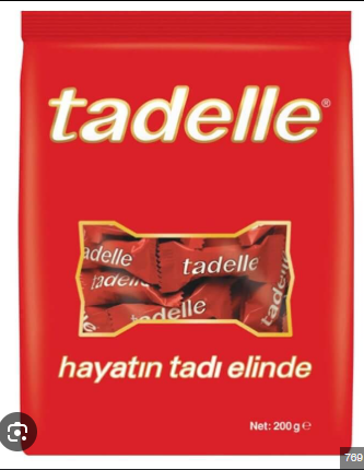 Tadelle Fındık Dolgulu Sütlü Çikolata 200 gr