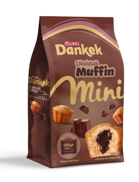 Ülker Dankek Mini Çikolatalı Muffin Kek 135 Gr