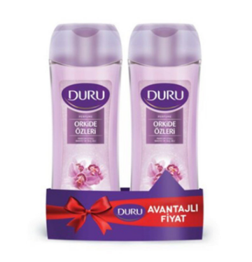 Duru Duş Jeli Fresh Orkide 450 Ml 2 Li Paket