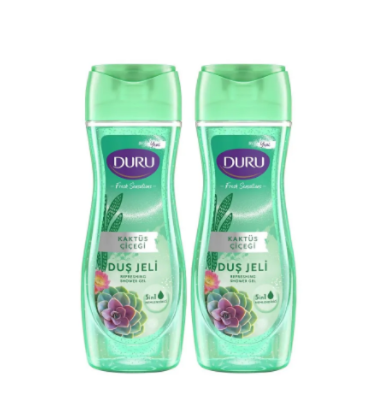 Duru Duş Jeli Fresh Kaktüs 450 Ml 2 Li Paket