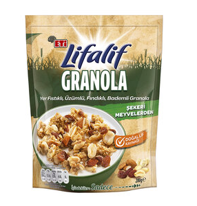 Eti G.Lifalif 4 Tahıllı Gronola 200 Gr